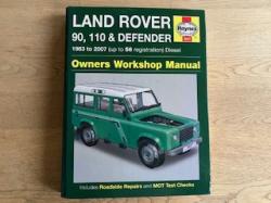 Billede af bogen Land Rover 90, 110 and Defender Diesel Service and Repair Manual