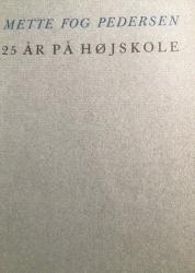 Billede af bogen 25 år på højskole **