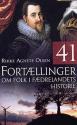 Billede af bogen 41 fortællinger om folk i fædrelandets historie