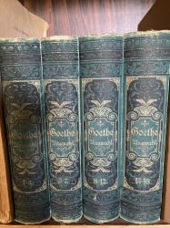 Billede af bogen Goethes Werke in sechszehn (16) bänden in 4 Büchern