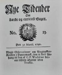 Billede af bogen Bogtrykker-Konstens Historie I Dannemark (II)