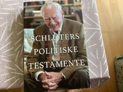 Billede af bogen Schlüters politiske testamente