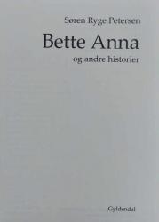 Billede af bogen Bette Anna og andre historier