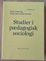 Billede af bogen Studier i pædagogisk sociologi