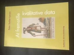 Billede af bogen At fremstille kvalitative data