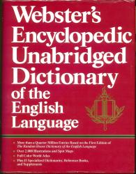 Billede af bogen Webster's Encyclopedic Unabridged Dictionary of the English Language