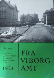 Billede af bogen Fra Viborg Amt 1974 - 39. årgang