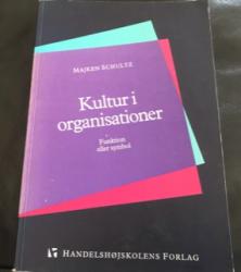 Billede af bogen Kultur i organisationer. Funktion eller symbol