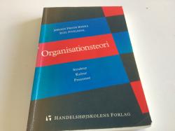Billede af bogen Organisationsteori. Struktur Kultur Processer