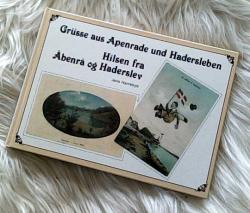 Billede af bogen Grüsse aus Apenrade und Hadersleben / Hilsen fra Åbenrå og Haderslev