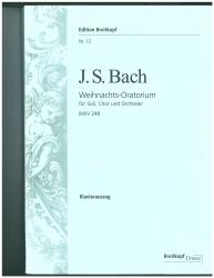 Billede af bogen J.S. Bach Weihnachts-Oratoruim für Soli, Chor und Orchester - Klavierauszug