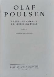 Billede af bogen Olaf Poulsen -Et Jubilæumsskrift i billeder og tekst