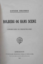 Billede af bogen Holberg og hans scene -Opførelser og fremstillere