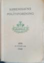 Billede af bogen Københavns politiforening 1898 26. februar 1948