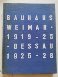 Billede af bogen Bauhaus 1918-1928. Weimar 1919-25, Dessau 1925-28