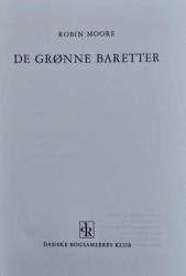 Billede af bogen De grønne baretter