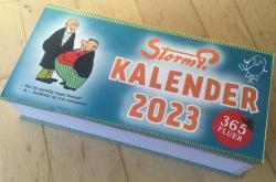 Billede af bogen Storm P kalender 2023 - 365 fluer