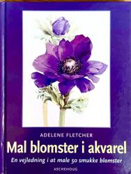 Billede af bogen MAL Blomster i Akvarel