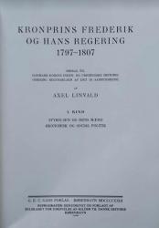 Billede af bogen Kronprins Frederik og hans regering 1797 - 1807