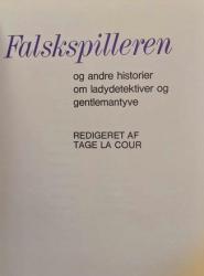 Billede af bogen Falskspilleren og andre historier om ladydetektiver og gentlemantyve 