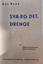 Billede af bogen Sværg det, drenge