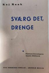 Billede af bogen Sværg det, drenge