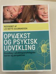 Billede af bogen Opvækst og psykisk udvikling