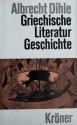 Billede af bogen Griechische Literaturgeschichte 