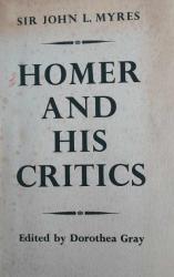 Billede af bogen Homer and his critics