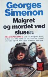 Billede af bogen Maigret og mordet ved slusen   – Maigret bog nr. 63