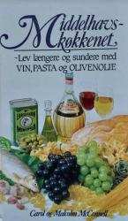 Billede af bogen Middelhavskøkkenet - Lev længere og sundere med VIN - PASTA OG OLIVENOLIE