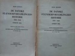 Billede af bogen De Danske Stænderforsamlingers Historie 1830 - 1848, Første og Anden del