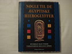 Billede af bogen Nøgle til de ægyptiske hieroglyffer