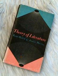 Billede af bogen Theory of Literature