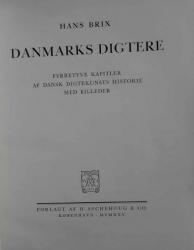 Billede af bogen Danmarks digtere – Fyrretyve kapitler af dansk digtekunsts historie med billeder