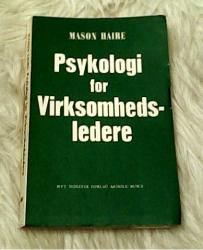 Billede af bogen Psykologi for virksomhedsledere