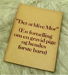 Billede af bogen Det at blive mor (En fortælling om en gravid pige og hendes første barn)