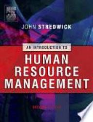 Billede af bogen An Introduction to Human Resource Management