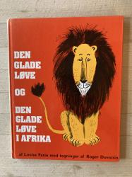 Billede af bogen Den glade løve og den glade løve i Afrika