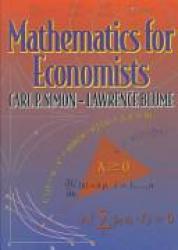 Billede af bogen Mathematics for Economists