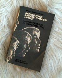 Billede af bogen Moderne amerikansk lyrik - Fra Whitman til Sandburg