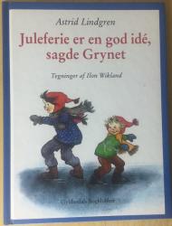 Billede af bogen Juleferie er en god ide sagde Grynet