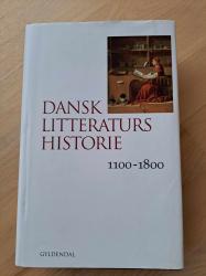 Billede af bogen Dansk litteraturs historie 1100-1800