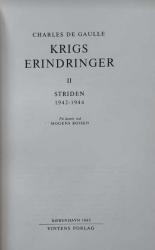 Billede af bogen Krigs erindringer -Bind2: Striben -1942-1944