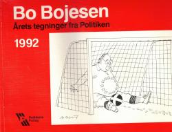 Billede af bogen Årets tegninger fra Politiken. 1992