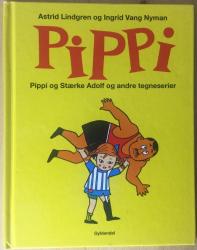 Billede af bogen Pippi og Stærke Adolf og andre tegneserier