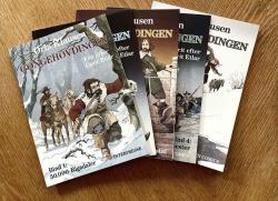 Billede af bogen GØNGEHØVDINGEN bd. 1 - 5 - komplet 