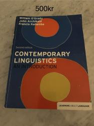 Billede af bogen Contemporary Linguistics