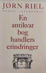 Billede af bogen En antikvarboghandlers erindringer