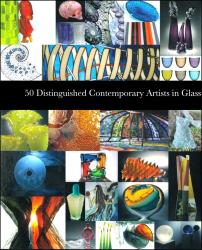 Billede af bogen 50 Distinguished Contemporary Artists in Glass